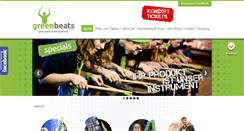 Desktop Screenshot of greenbeats.de
